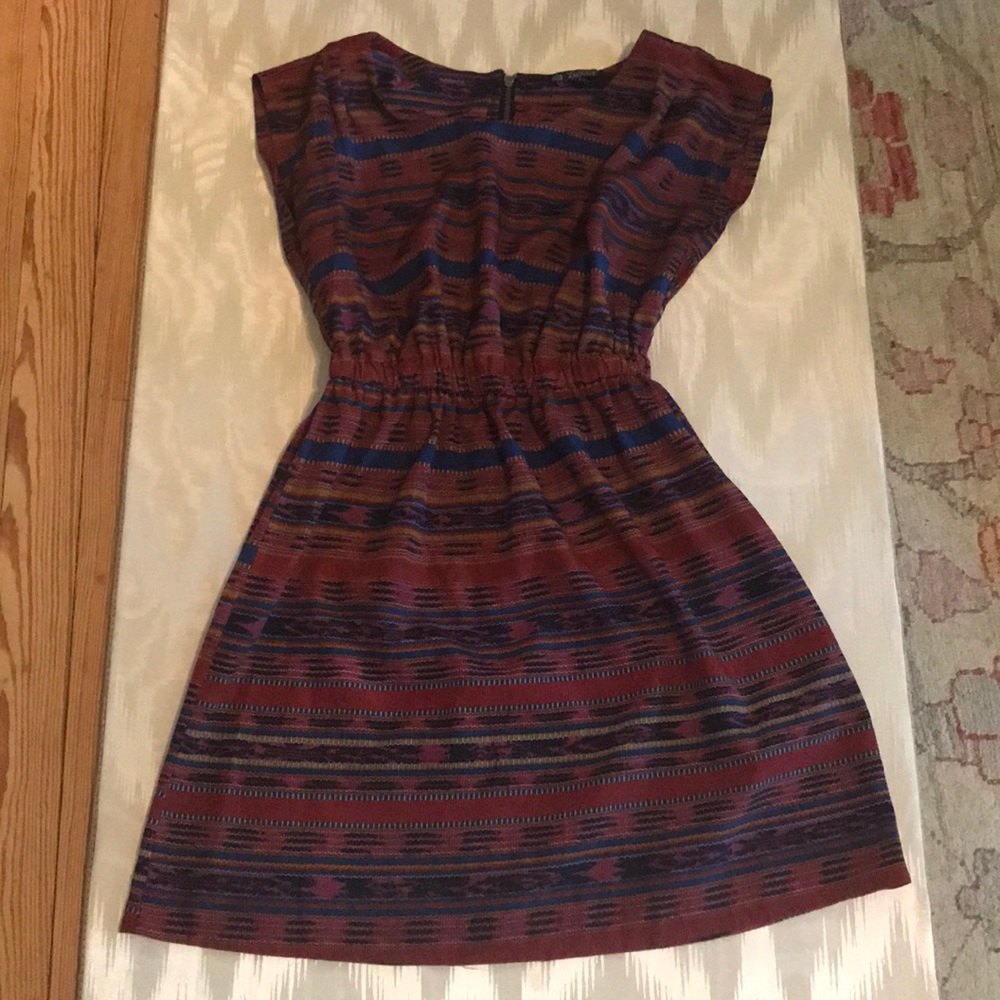 Short Aztec Print BeBop Dress